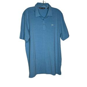 Travis Mathew Blue Polo Shirt
